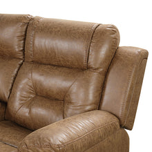 Ezekius Manual Sectional – Brown