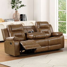 Ezekius Reclining Sofa & Loveseat Set – Brown