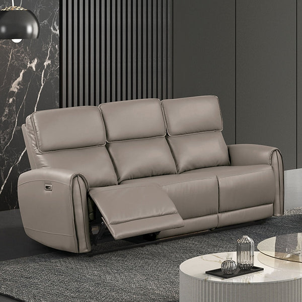 Schlieren Power Reclining Sofa & Loveseat Set – Light Brown