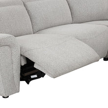 Hieronimus Power Sectional – Light Gray
