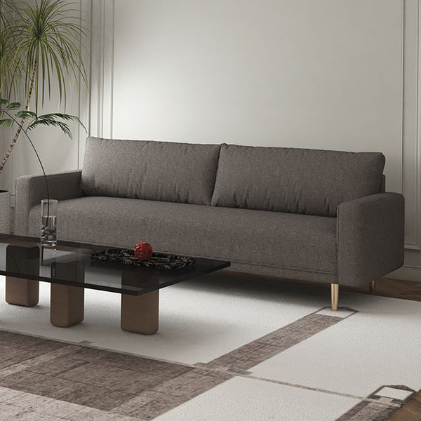 Elverum Sofa & Loveseat Set – Charcoal Gray
