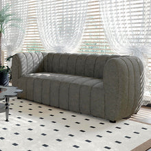 Aversa Sofa & Loveseat Set – Charcoal Gray