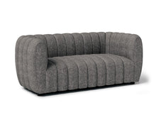Aversa Sofa & Loveseat Set – Charcoal Gray