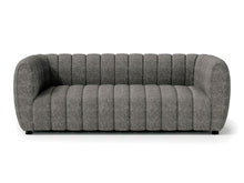 Aversa Sofa & Loveseat Set – Charcoal Gray