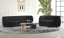 Versoix Sofa & Loveseat Set – Black