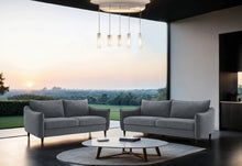Vermon Sofa & Loveseat Set – Gray