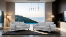 Vermon Sofa & Loveseat Set – Light Gray