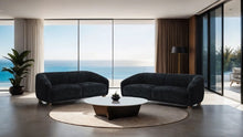 Kolvere Sofa & Loveseat Set – Black