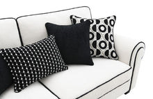 Viviani Sofa & Loveseat Set – White