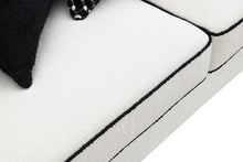 Viviani Sofa & Loveseat Set – White