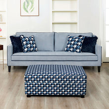 Colindale Sofa & Loveseat Set – Gray/Blue