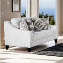 Turnham Sofa & Loveseat Set – Black/White