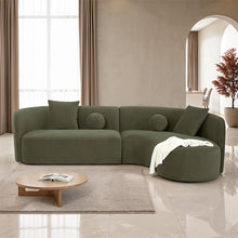Revello Sectional – Olive Green