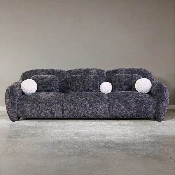 Previti Sofa & Loveseat Set – Dark Gray