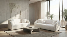 Orevis Sofa + Loveseat – White