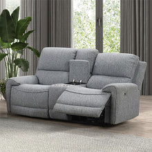 Morcote Power Reclining Sofa & Loveseat Set – Gray