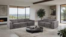 Kimara Sofa & Loveseat Set – Dark Gray