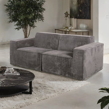 Kimara Sofa & Loveseat Set – Dark Gray