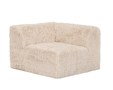 Nappi Large L-Sectional w/ Ottoman (Compressed Foam) – Sand