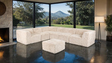 Nappi Large L-Sectional w/ Ottoman (Compressed Foam) – Sand