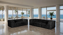Nappi Sofa & Loveseat Set – Black