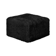Nappi Large L-Sectional w/ Ottoman (Compressed Foam) – Black