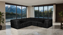 Nappi L-Sectional (Compressed Foam) – Black