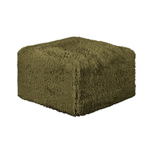 Nappi Large L-Sectional w/ Ottoman (Compressed Foam) – Olive Green