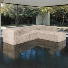Nappi L-Sectional (Compressed Foam) – Taupe