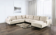 Gladbach J-Shaped Sectional – Light Brown