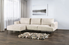 Gladbach Sectional, Left Chaise – Light Brown