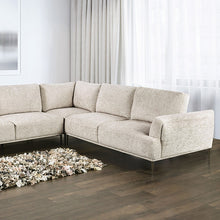Gladbach Large L-Sectional – Light Brown