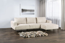 Gladbach Sectional, Right Chaise – Light Brown