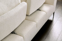 Gladbach Sofa & Loveseat Set – Linen White