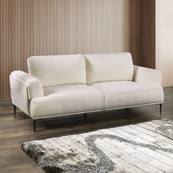 Gladbach Sofa & Loveseat Set – Linen White