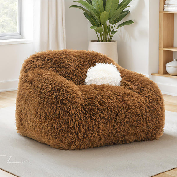 Darwen Swivel Chair – Camel Brown