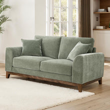 Watton Sofa & Loveseat Set – Olive Green