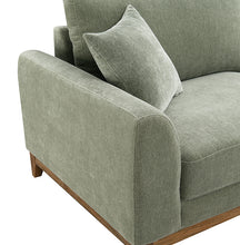 Watton Sofa & Loveseat Set – Olive Green