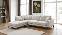 Watton Sectional, Left Chaise – Light Gray