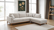 Watton Sectional, Right Chaise – Light Gray