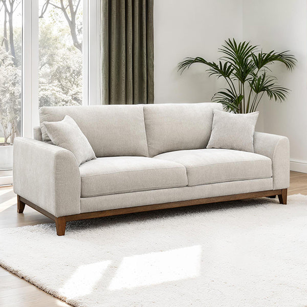 Watton Sofa & Loveseat Set – Light Gray