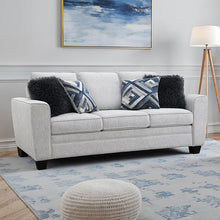 Enea Sofa & Loveseat Set – Light Gray