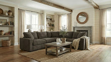 Crowle Sectional – Cocoa Brown