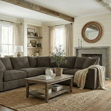 Crowle Sectional – Cocoa Brown