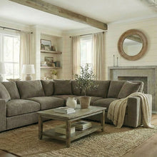 Crowle Sectional – Taupe Brown