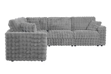 Mckenna Modular Sectional – Silver Gray