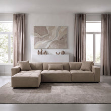 Wigston Sectional – Mocha Brown