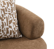 Keynes Sectional – Camel Brown