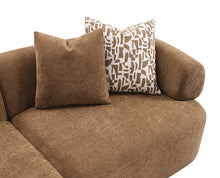 Keynes Sectional – Camel Brown