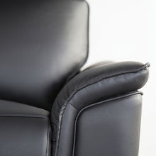Bienne Reclining Sofa & Loveseat Set – Black